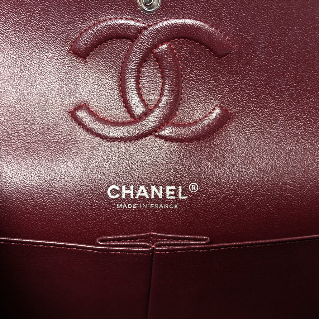 Chanel Lambskin Quilted Medium Double Flap Black