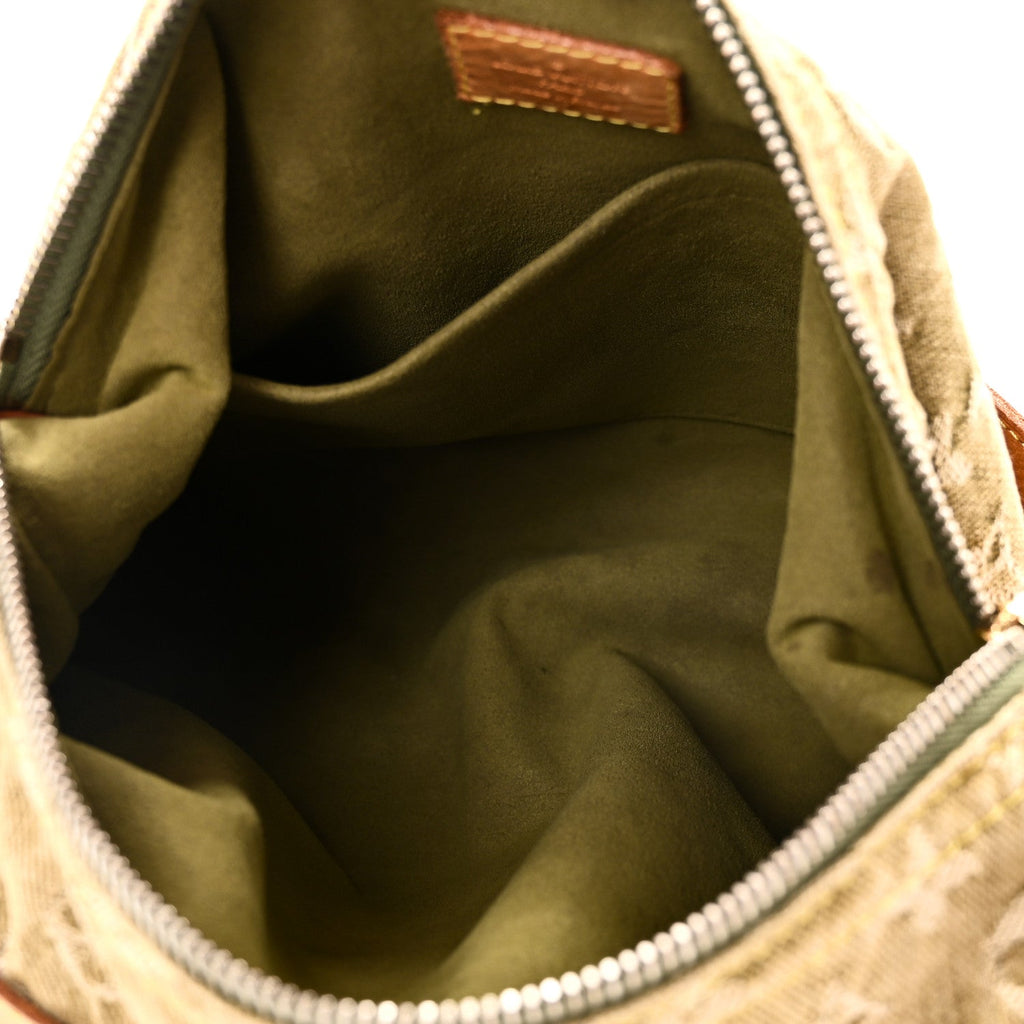 Louis Vuitton Monogram Denim Baggy PM Lichen