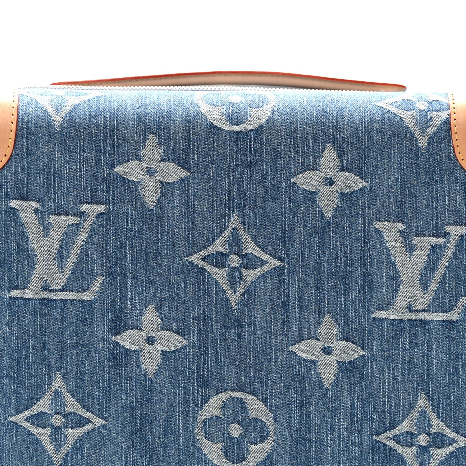 Louis Vuitton Monogram Denim Horizon 55 Blue