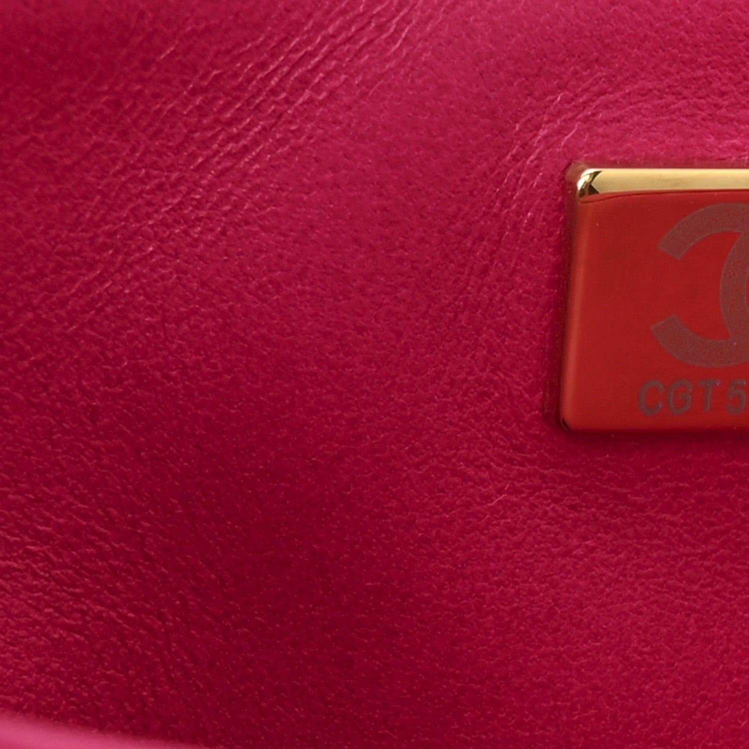 Chanel Lambskin Quilted On And On Small Chain Flap Fuchsia