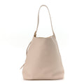 Louis Vuitton Grained Calfskin Low Key Hobo MM Limestone