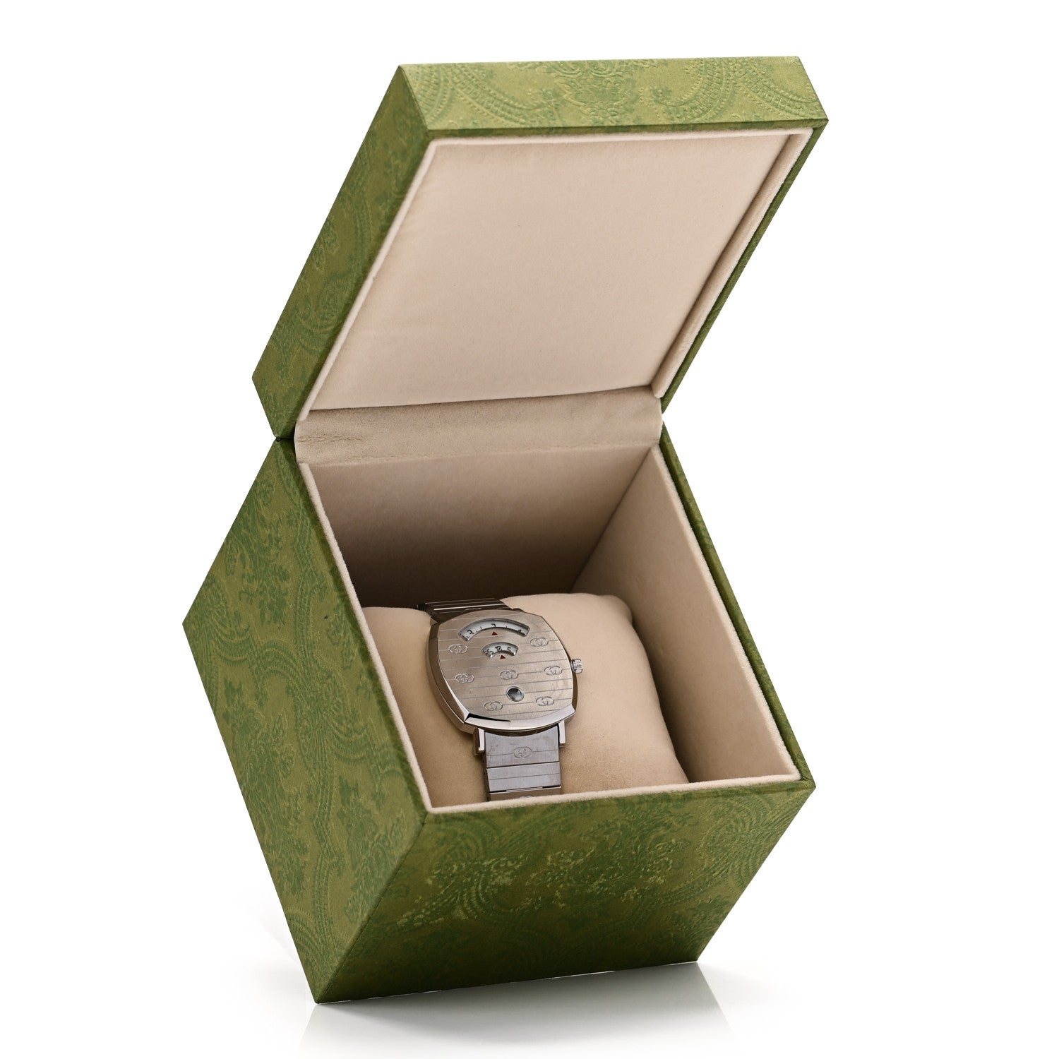 Gucci Stainless Steel 38mm Grip Quartz Watch