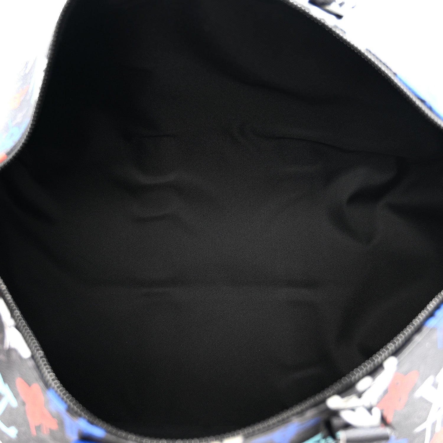 Louis Vuitton Monogram Eclipse LV Graffiti Keepall Bandouliere 50 Multicolor