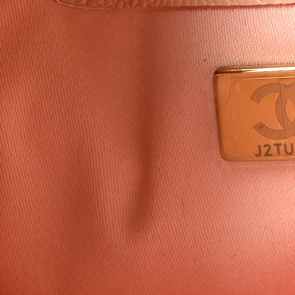 Chanel Caviar Quilted Small Chanel 25 Handbag Light Pink