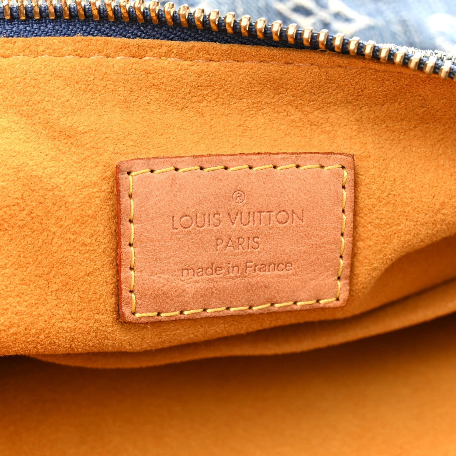 Louis Vuitton Denim Baggy GM Blue