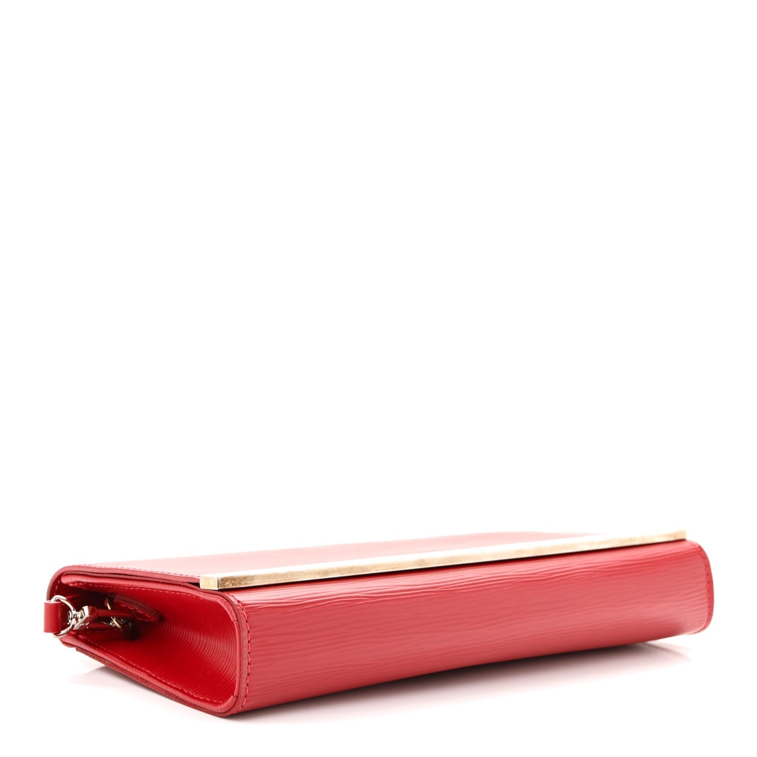 Louis Vuitton Epi Sevigne Clutch Red