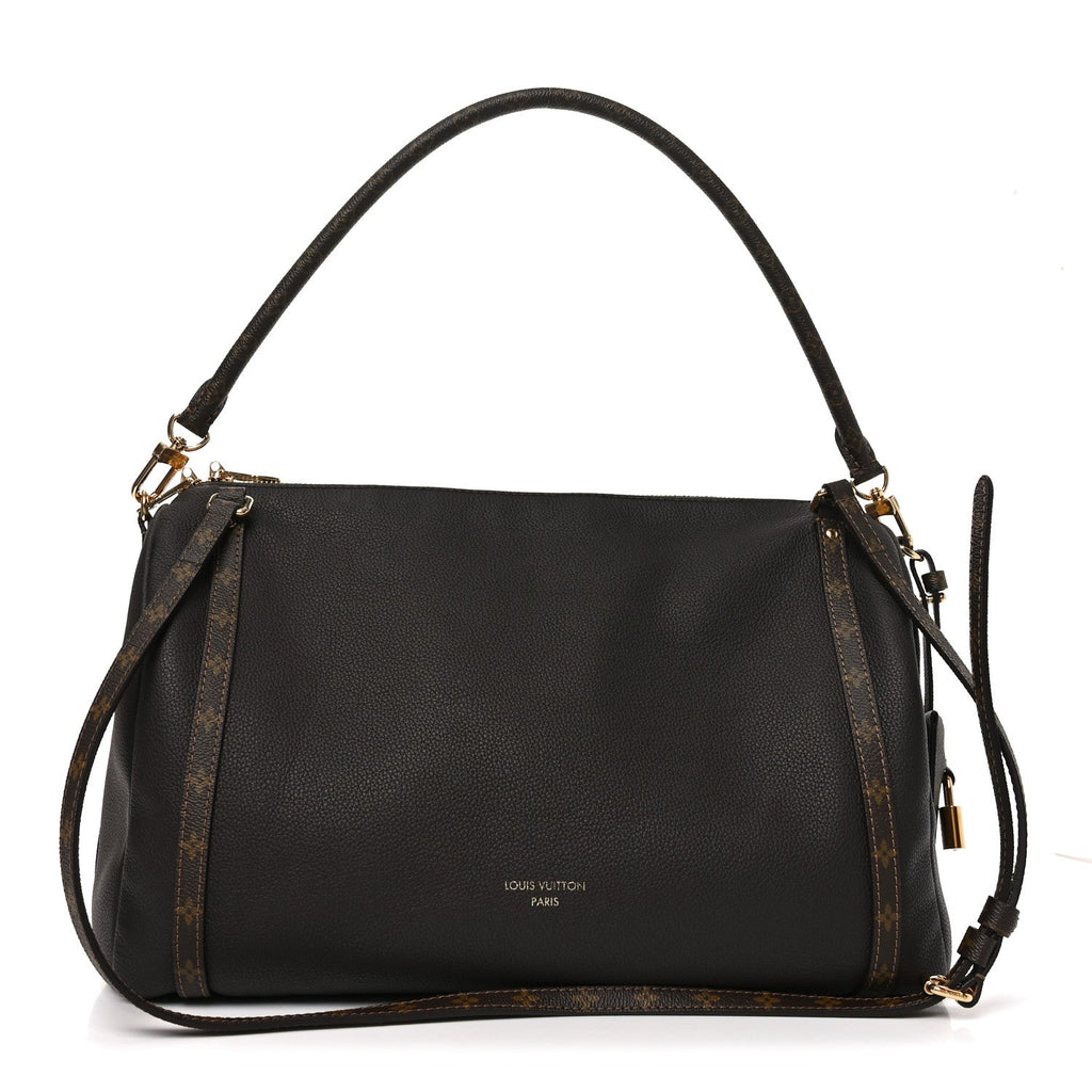 Louis Vuitton Calfskin Monogram Express MM Mahogany