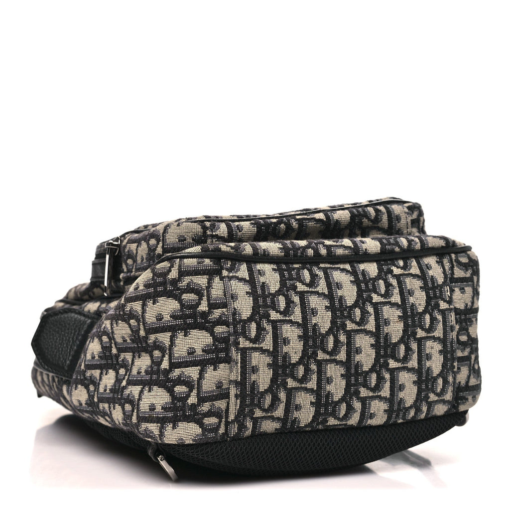 Christian Dior Oblique Mini Rider Backpack Black