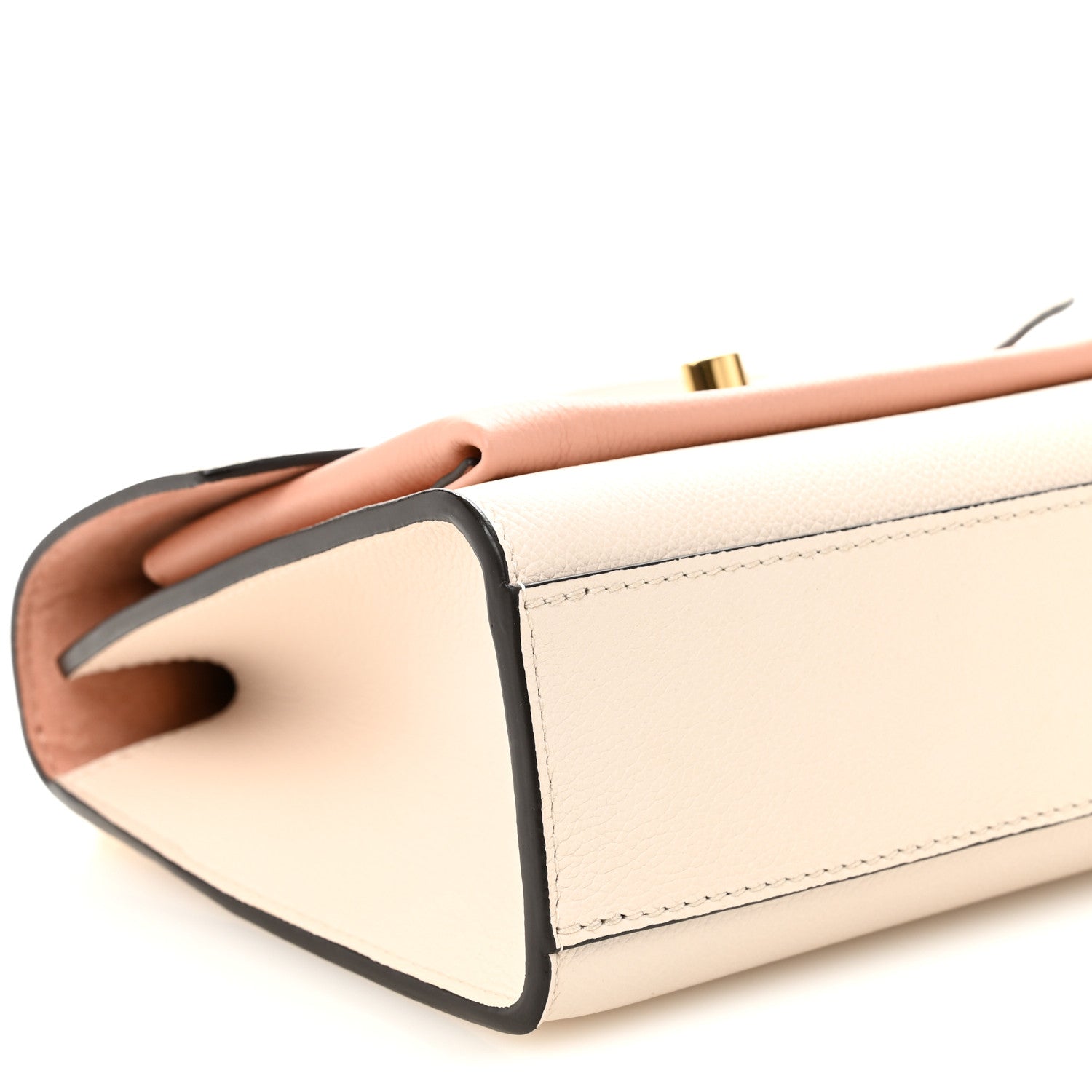 Louis Vuitton Soft Calfskin Mylockme Chain Bag BB Rose Trianon Quartz
