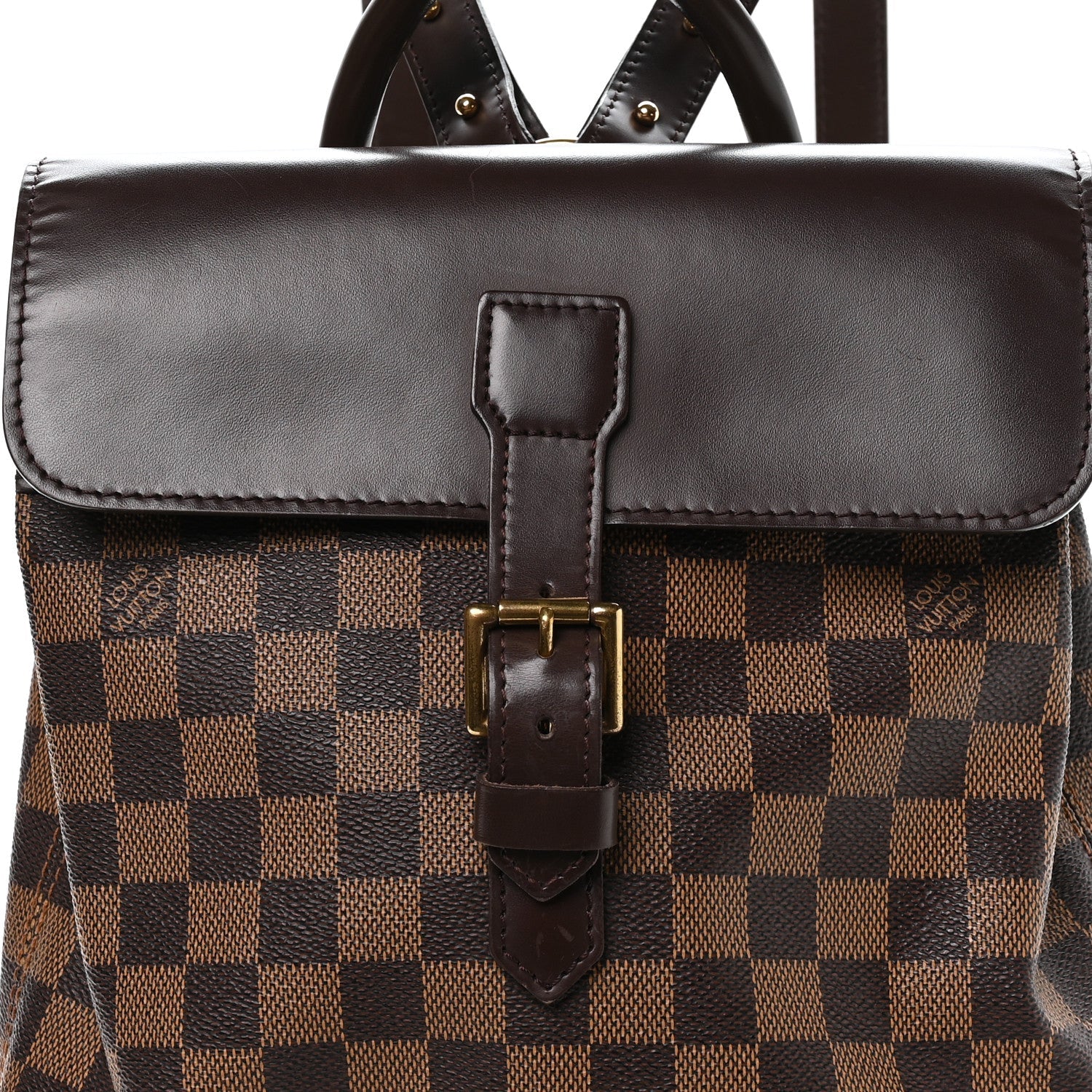 Louis Vuitton Damier Ebene Soho Backpack