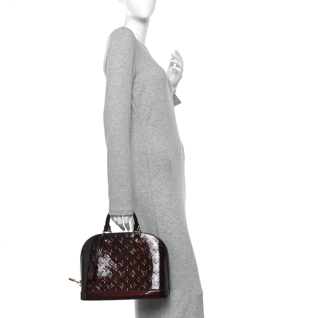 Louis Vuitton Vernis Alma PM Amarante