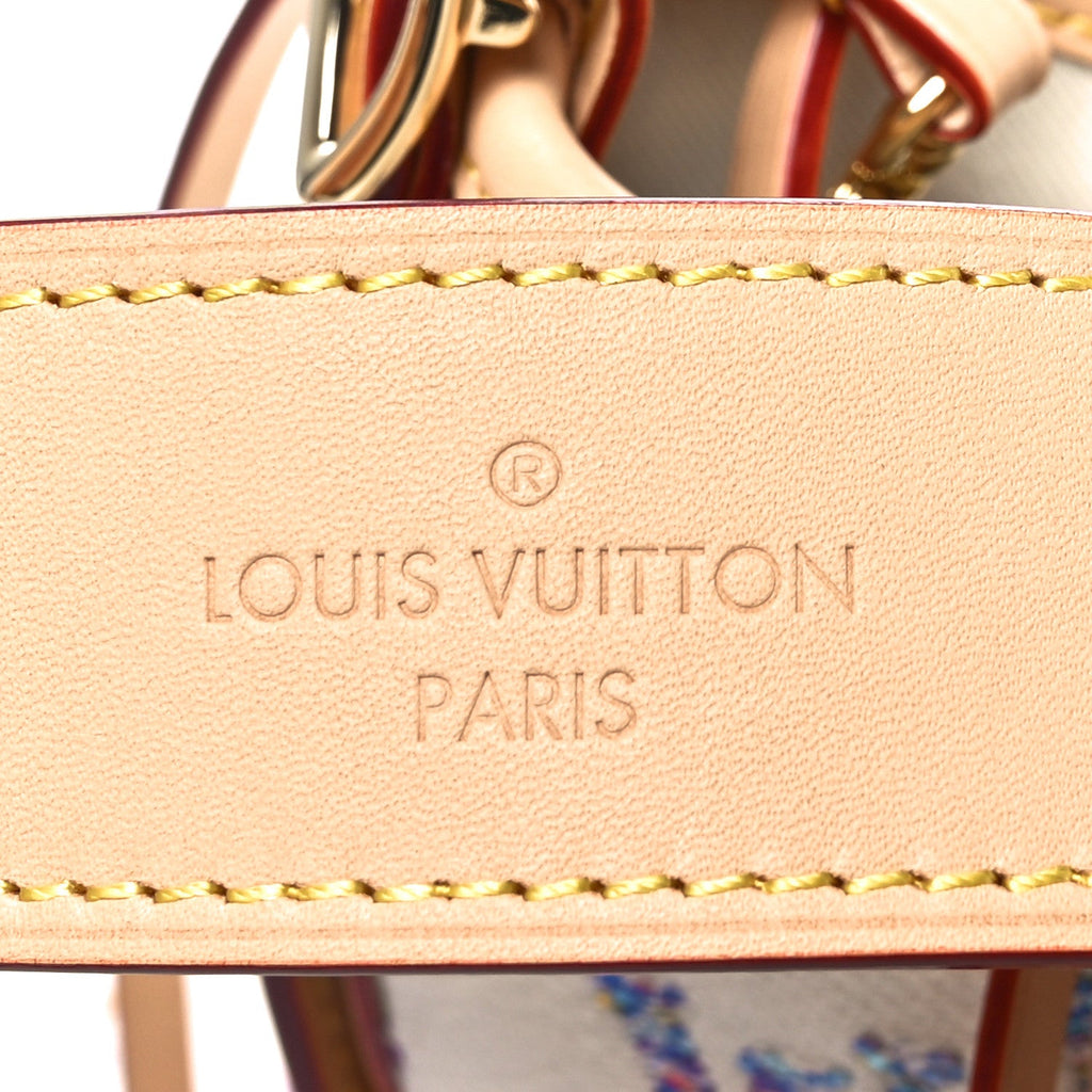 Louis Vuitton Monogram Jacquard CarryAll PM Multicolor Beige