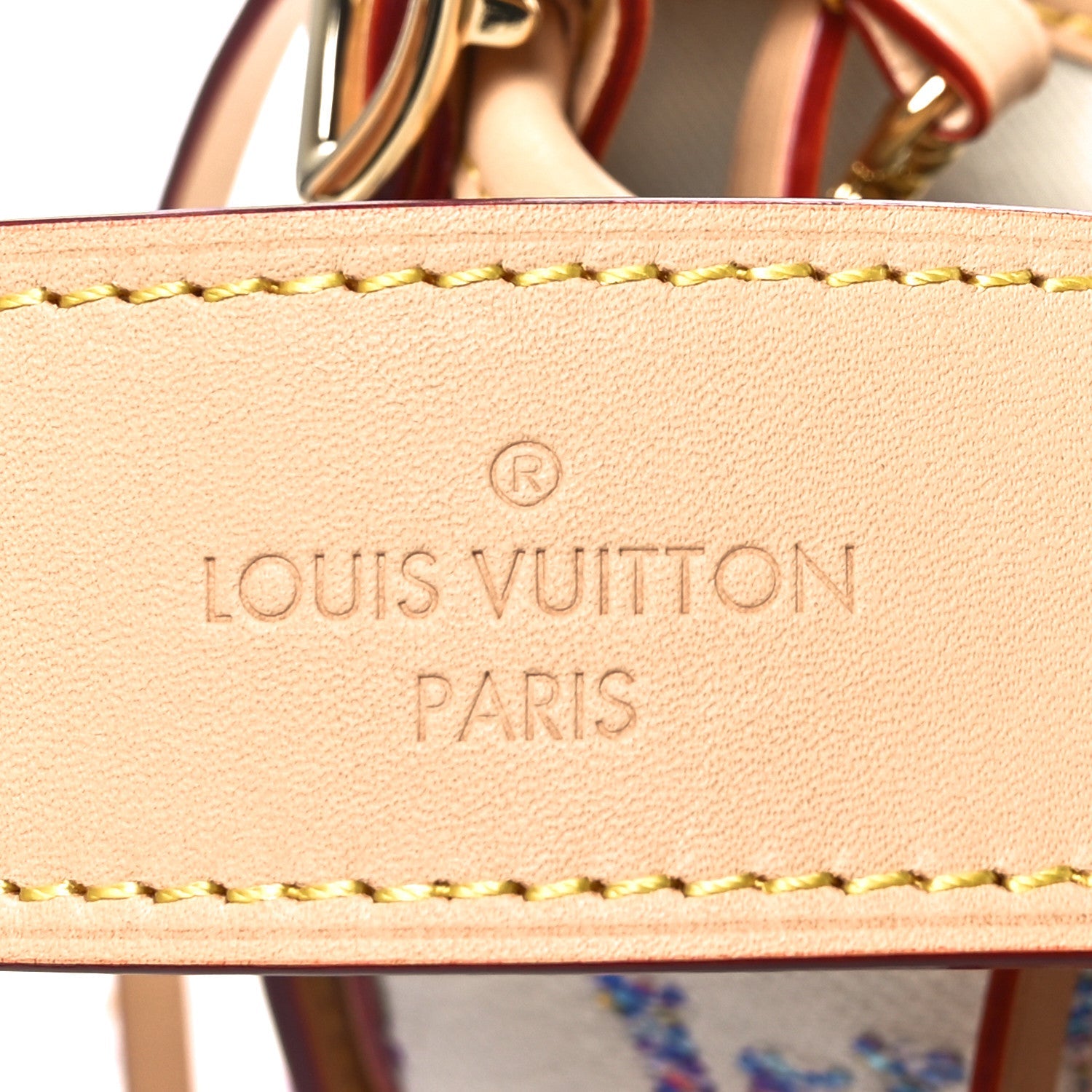 Louis Vuitton Monogram Jacquard CarryAll PM Multicolor Beige