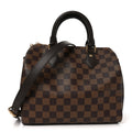 Louis Vuitton Damier Ebene Speedy Bandouliere 25