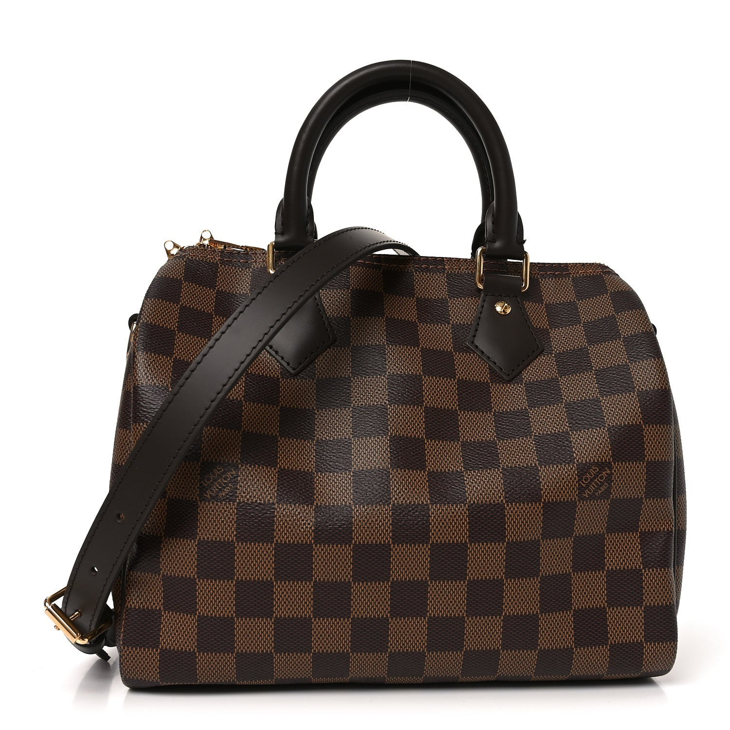 Louis Vuitton Damier Ebene Speedy Bandouliere 25