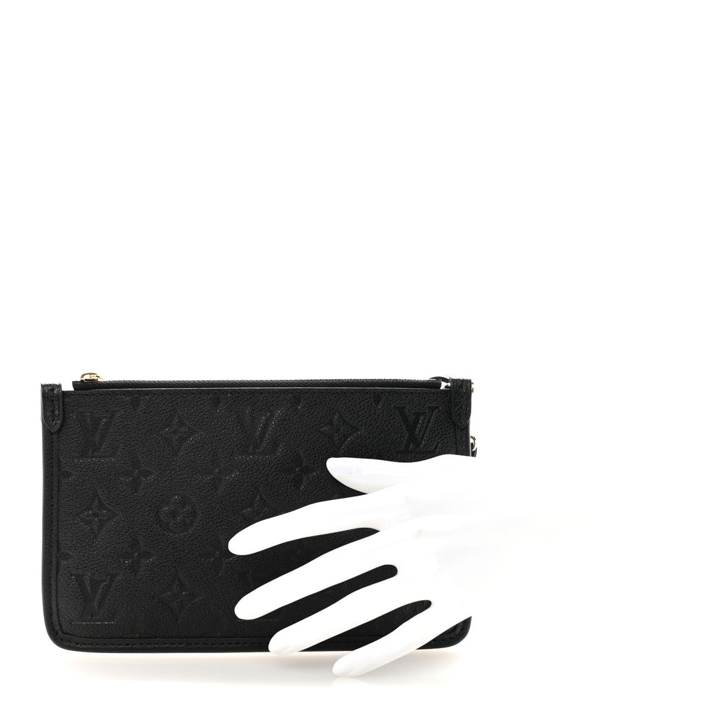 Louis Vuitton Empreinte CarryAll PM Pochette Black