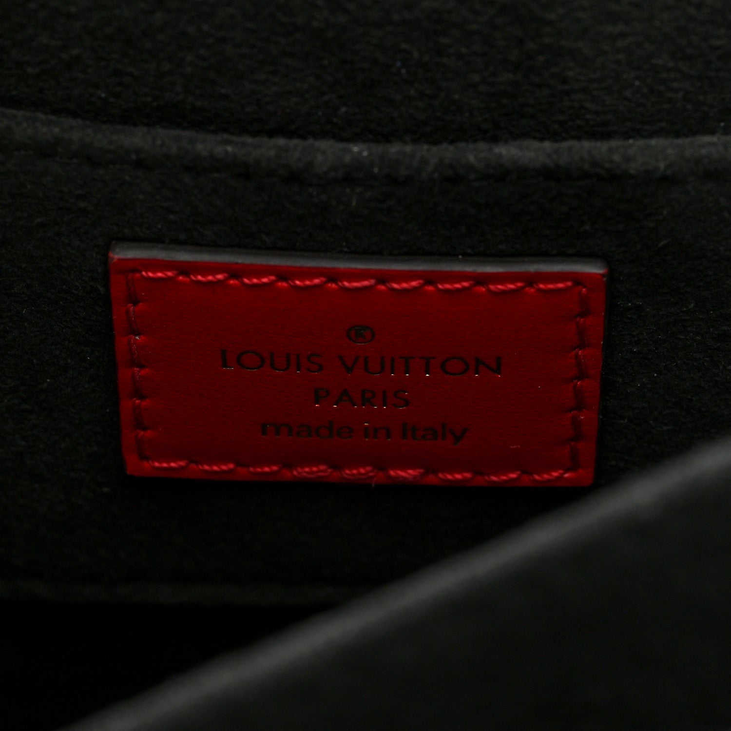 Louis Vuitton Vernis Monogram Dauphine Mini Red