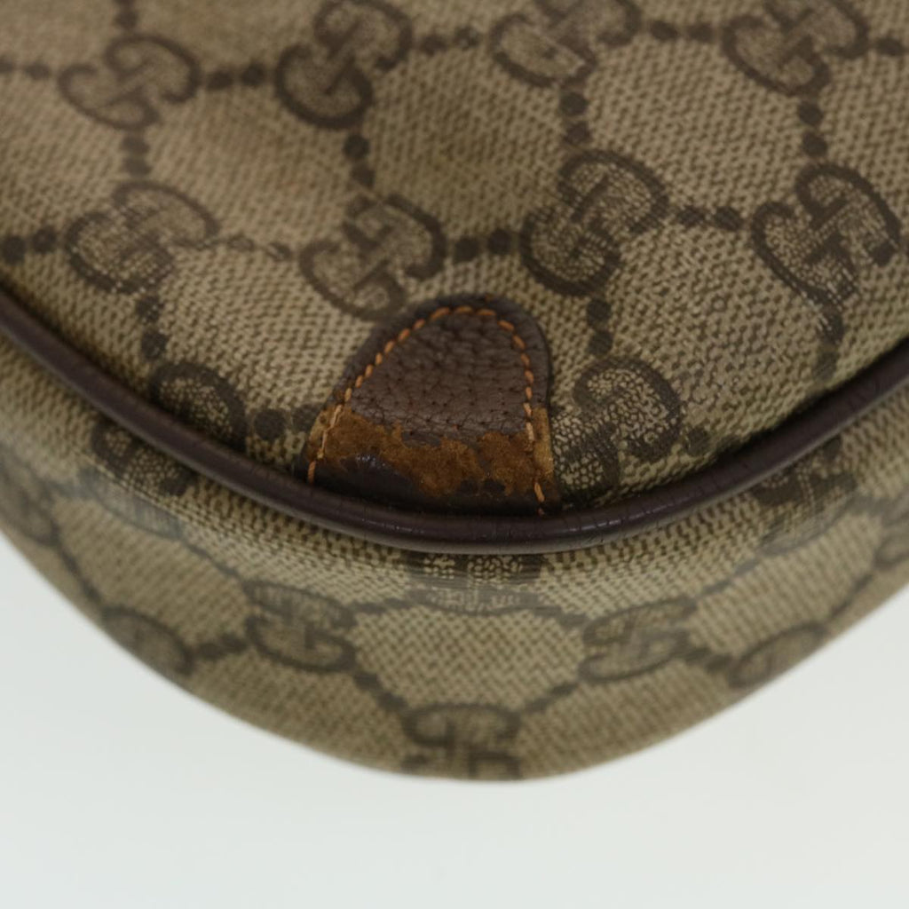 GUCCI GG Canvas Web Sherry Line Shoulder Bag Beige Red Green  43903