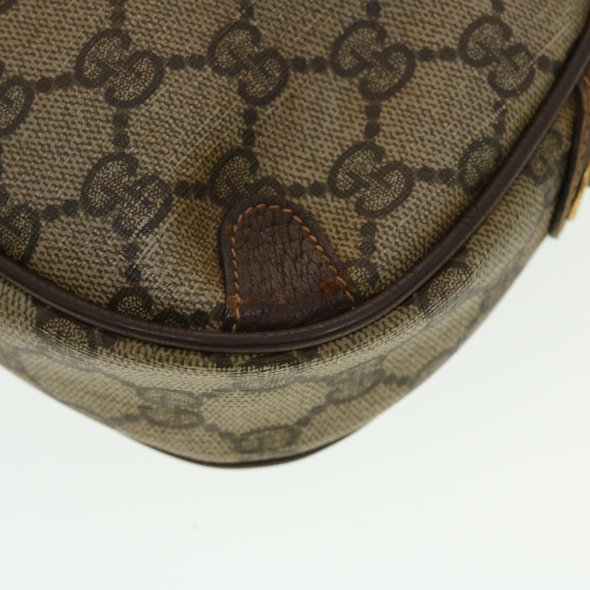 GUCCI GG Canvas Web Sherry Line Shoulder Bag Beige Red Green  43903