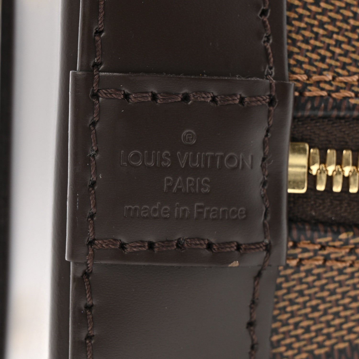 Louis Vuitton Damier Ebene Alma BB