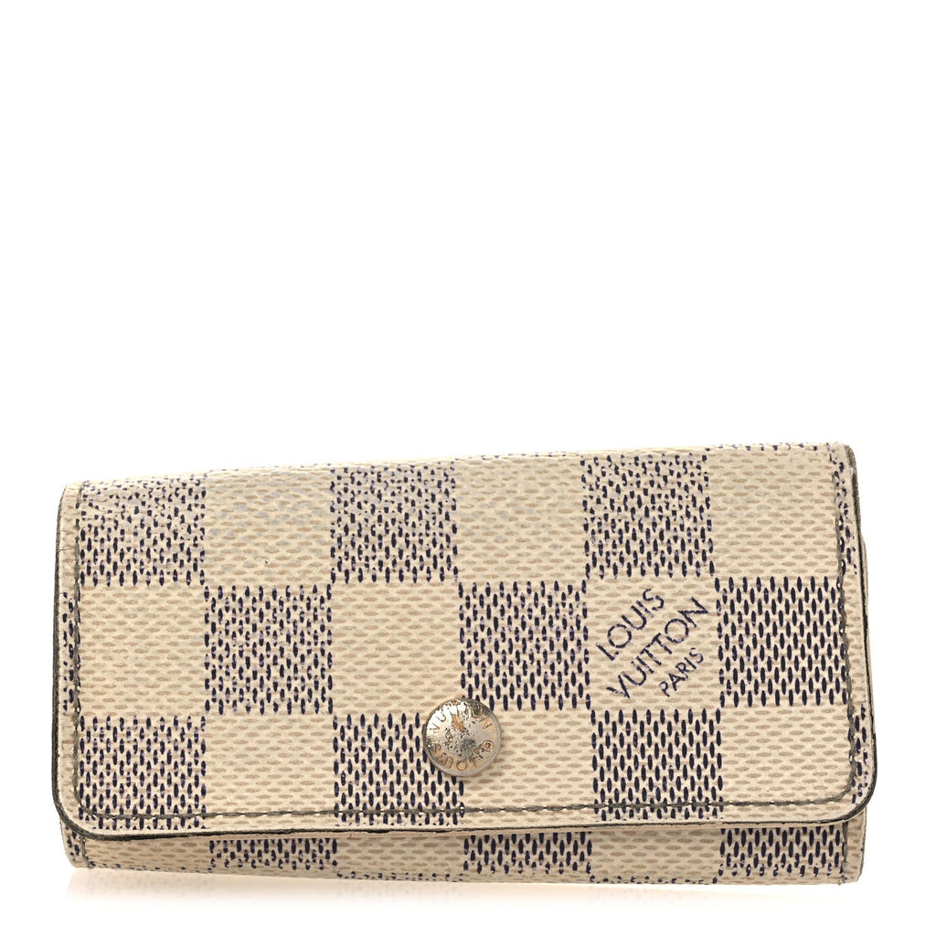 Louis Vuitton Damier Azur Multicles 4 Key Holder