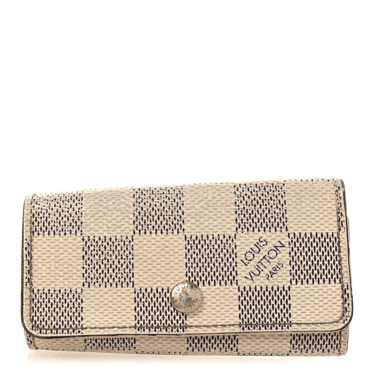 Louis Vuitton Damier Azur Multicles 4 Key Holder