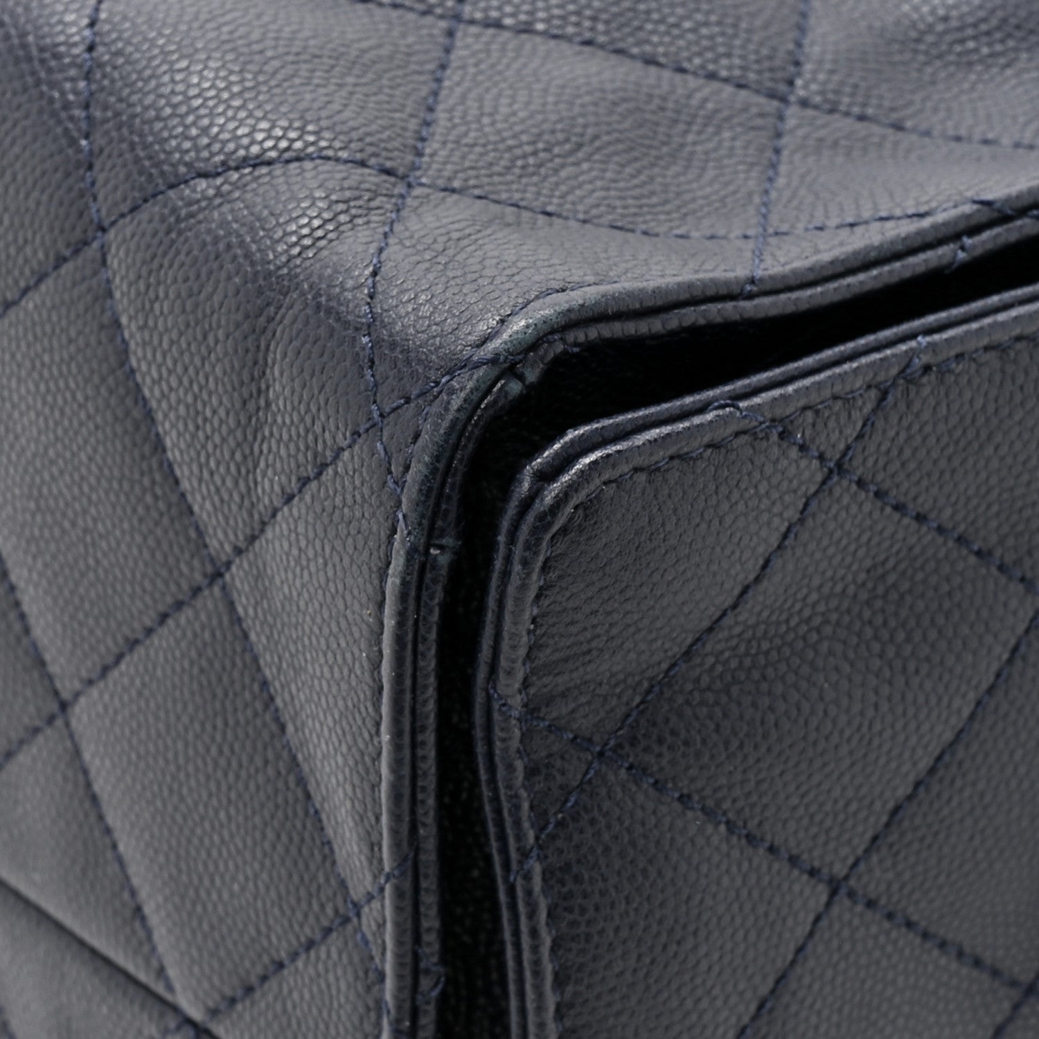 Chanel Caviar Quilted Medium Chanel 25 Handbag Dark Navy