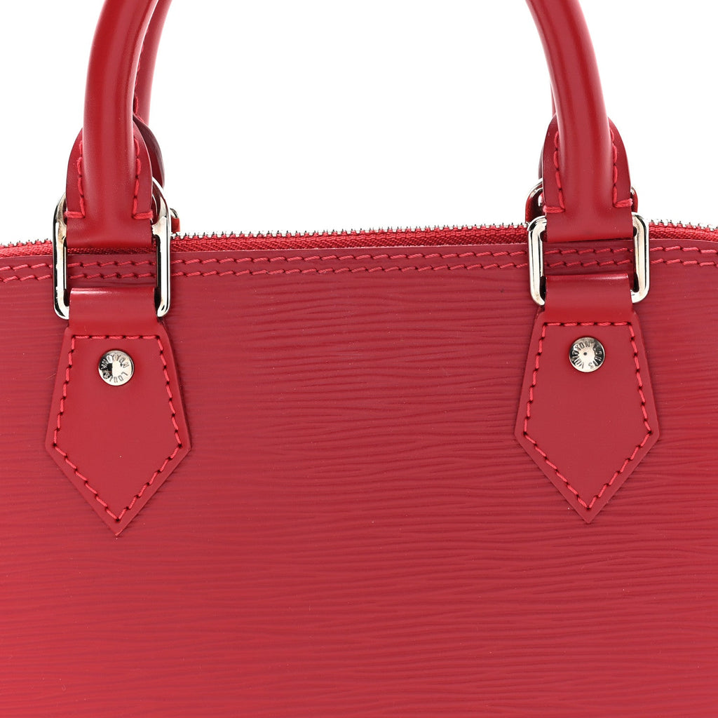 Louis Vuitton Epi Alma PM Carmine