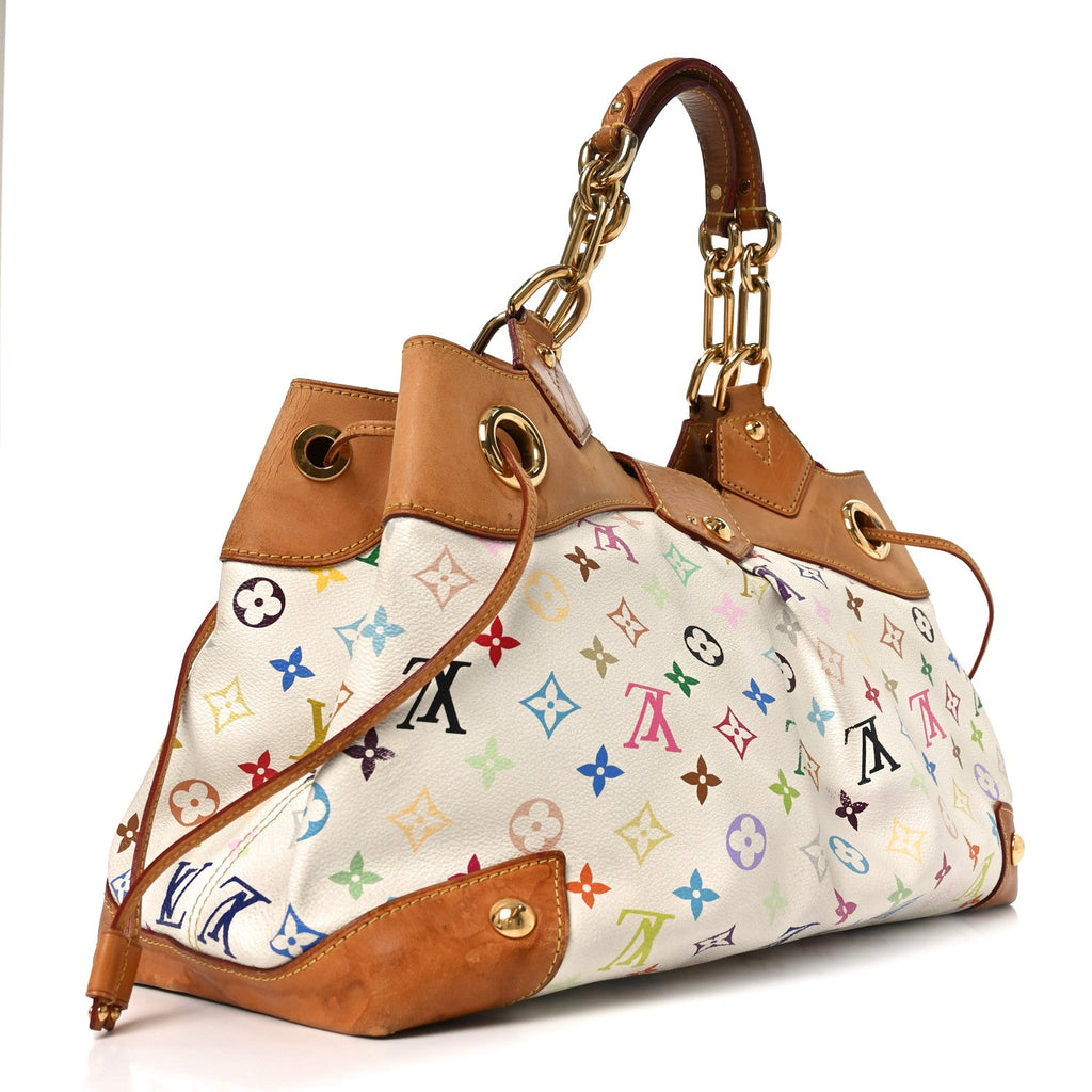 Louis Vuitton Monogram Multicolor Ursula White