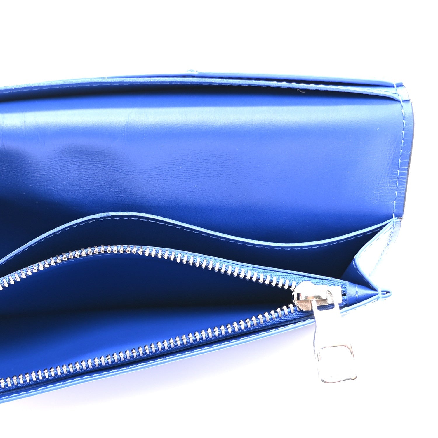 Louis Vuitton Taurillon Illusion Brazza Wallet Bleu Vert