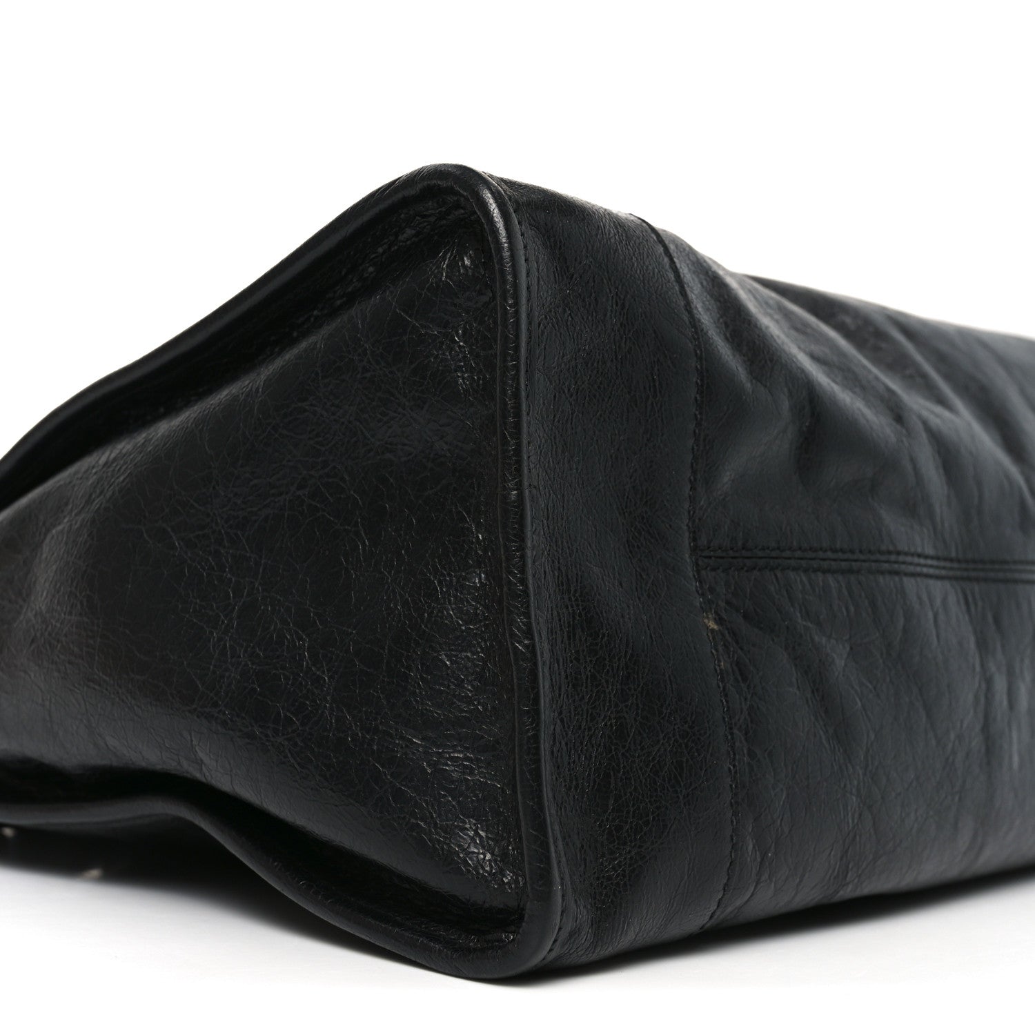 Gucci Fluffy Calfskin Morpheus Weekender Duffle Black