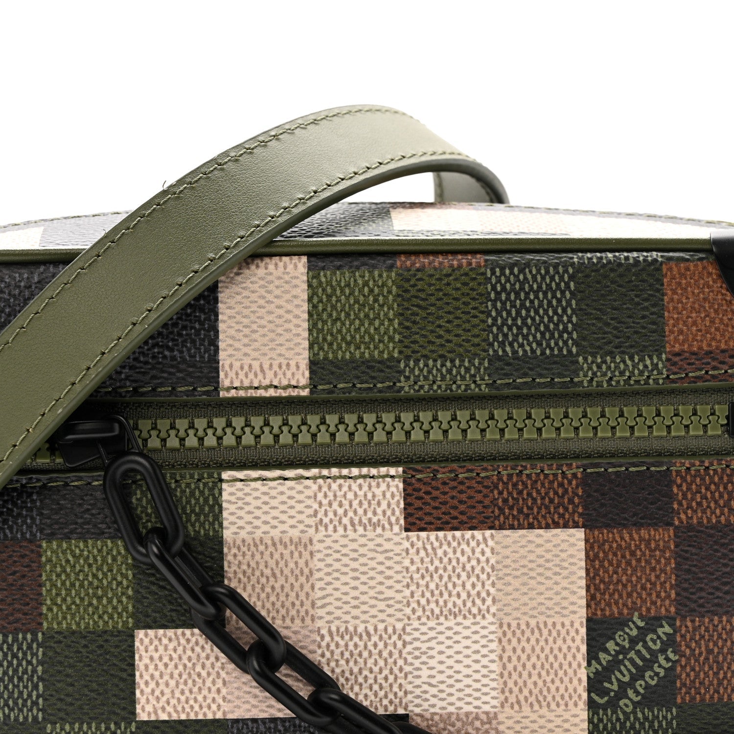 Louis Vuitton Damoflage Mini Soft Trunk Green