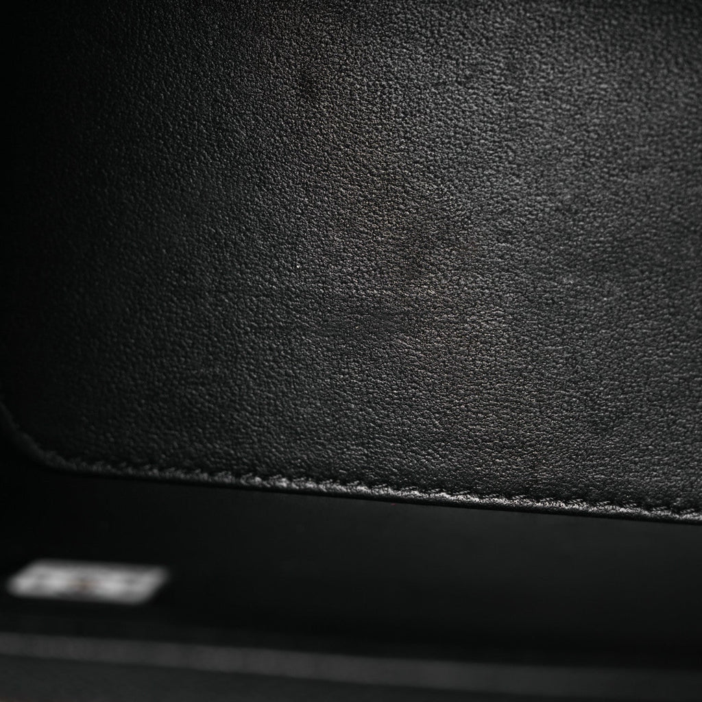 Chanel Lambskin Quilted Small Pillow Crush Vanity Case With Chain Black