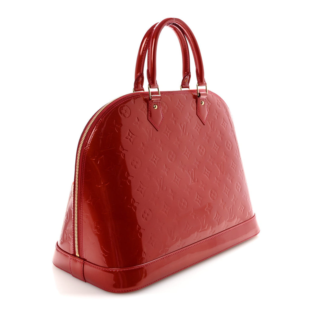 Louis Vuitton Vernis Alma GM Pomme D'Amour