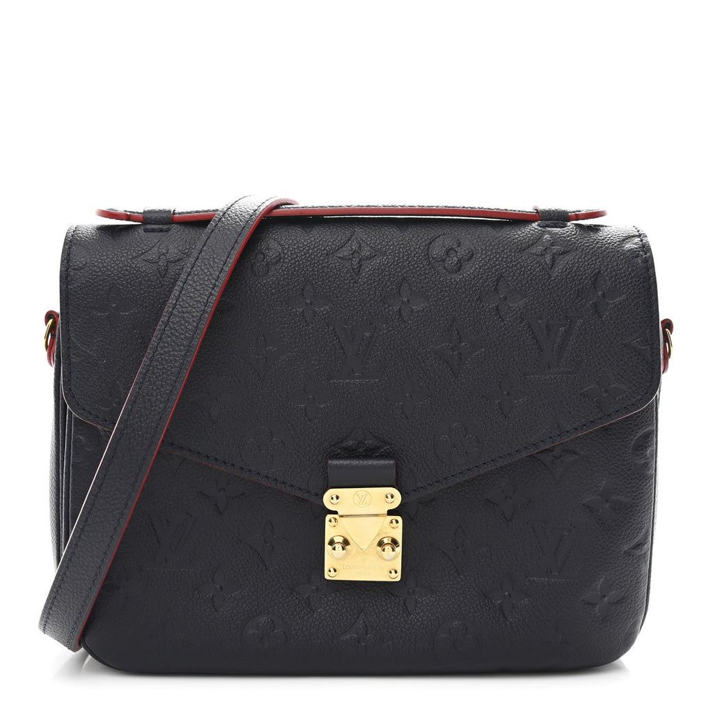 Louis Vuitton Empreinte Pochette Metis Marine Rouge