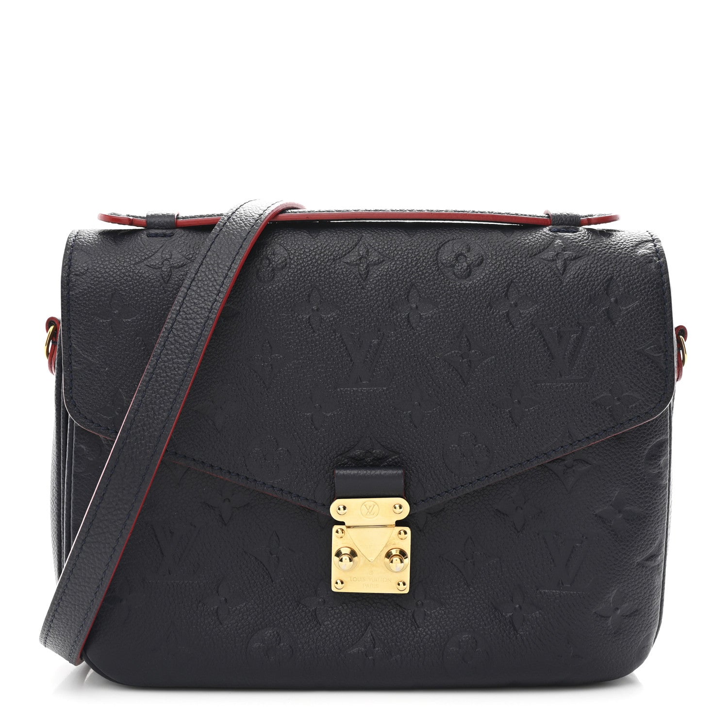 Louis Vuitton Empreinte Pochette Metis Marine Rouge