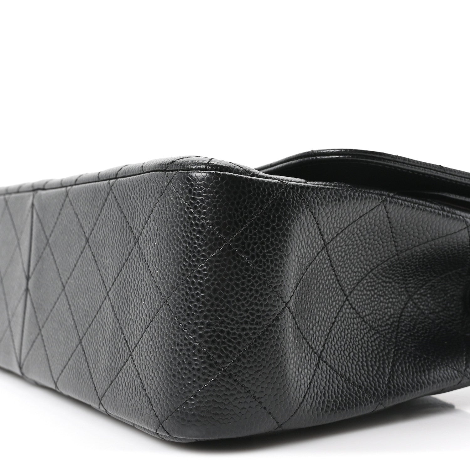 Chanel Caviar Quilted Jumbo Double Flap Black