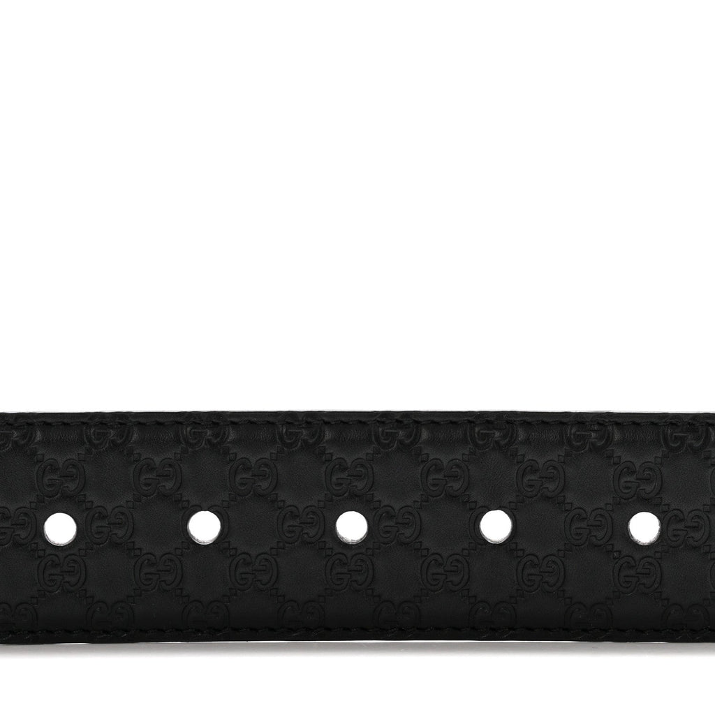 Gucci Soft Microguccissima Margaux Calfskin Belt 90 36 Black
