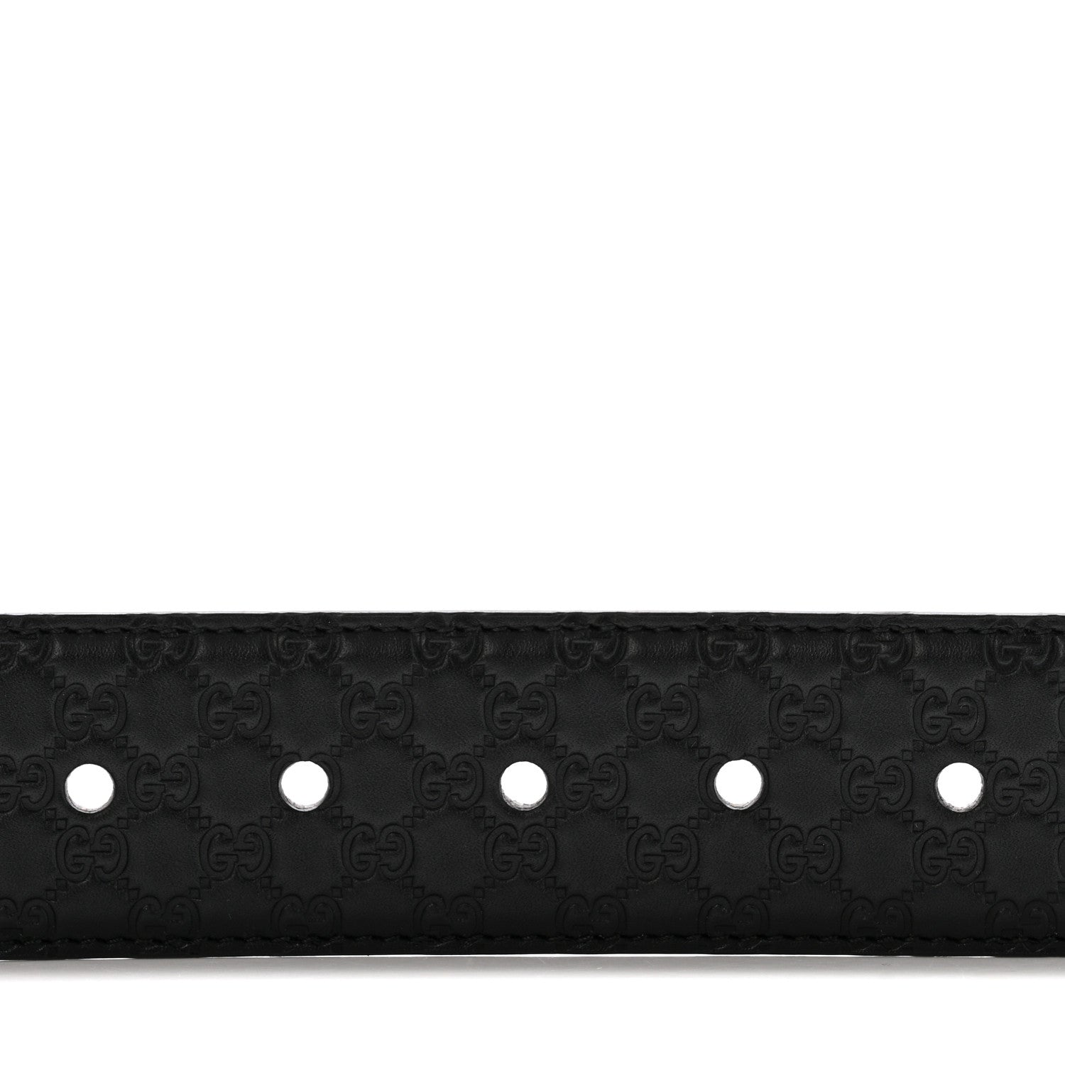 Gucci Soft Microguccissima Margaux Calfskin Belt 90 36 Black