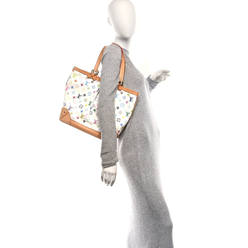 Louis Vuitton Monogram Multicolor Sharleen MM White