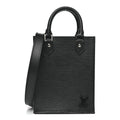 Louis Vuitton Epi Petit Sac Plat Black