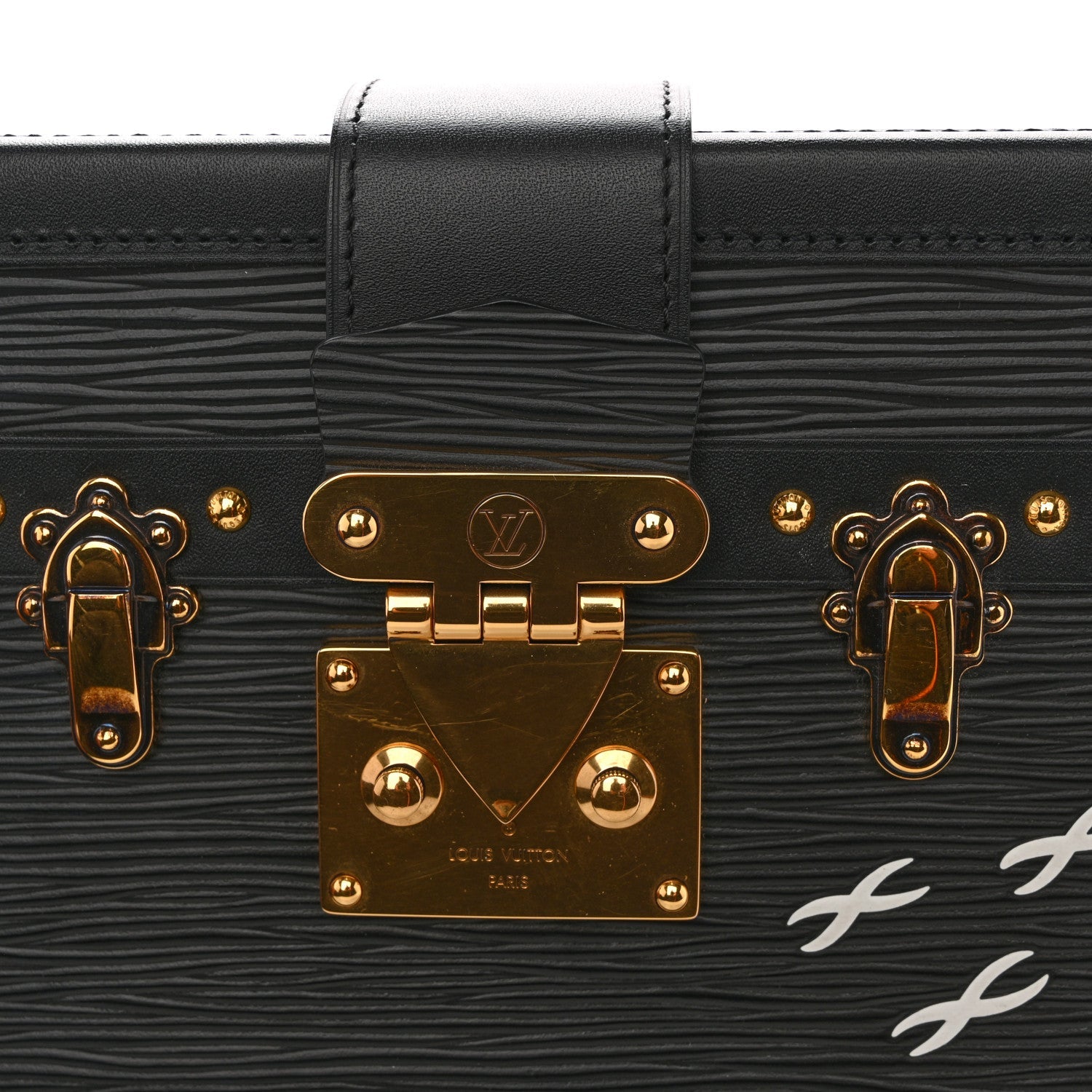 Louis Vuitton Epi Petite Malle Black