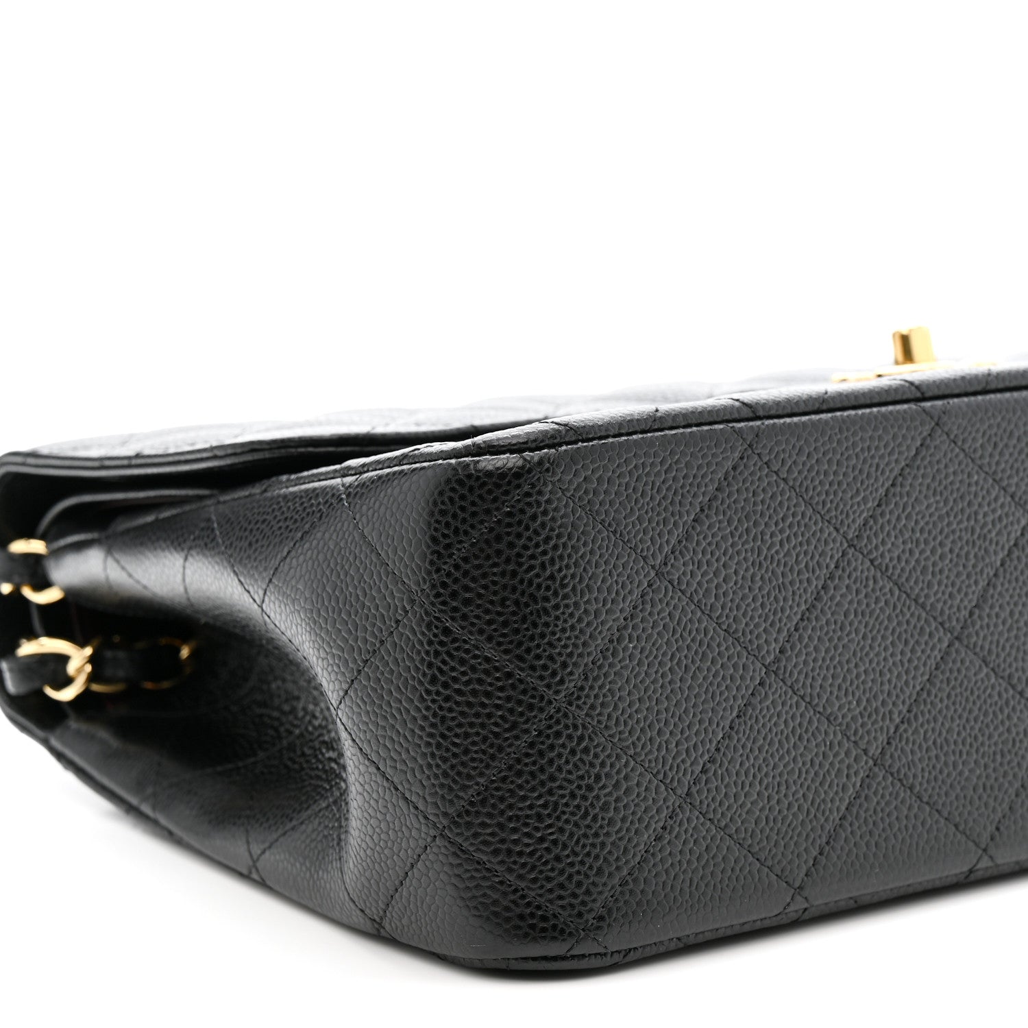 Chanel Caviar Quilted Jumbo Double Flap Black