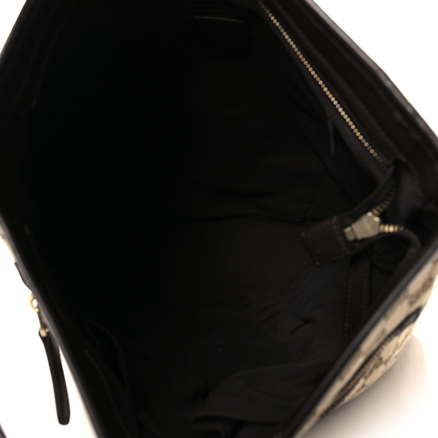 Gucci Monogram Messenger Bag Dark Brown