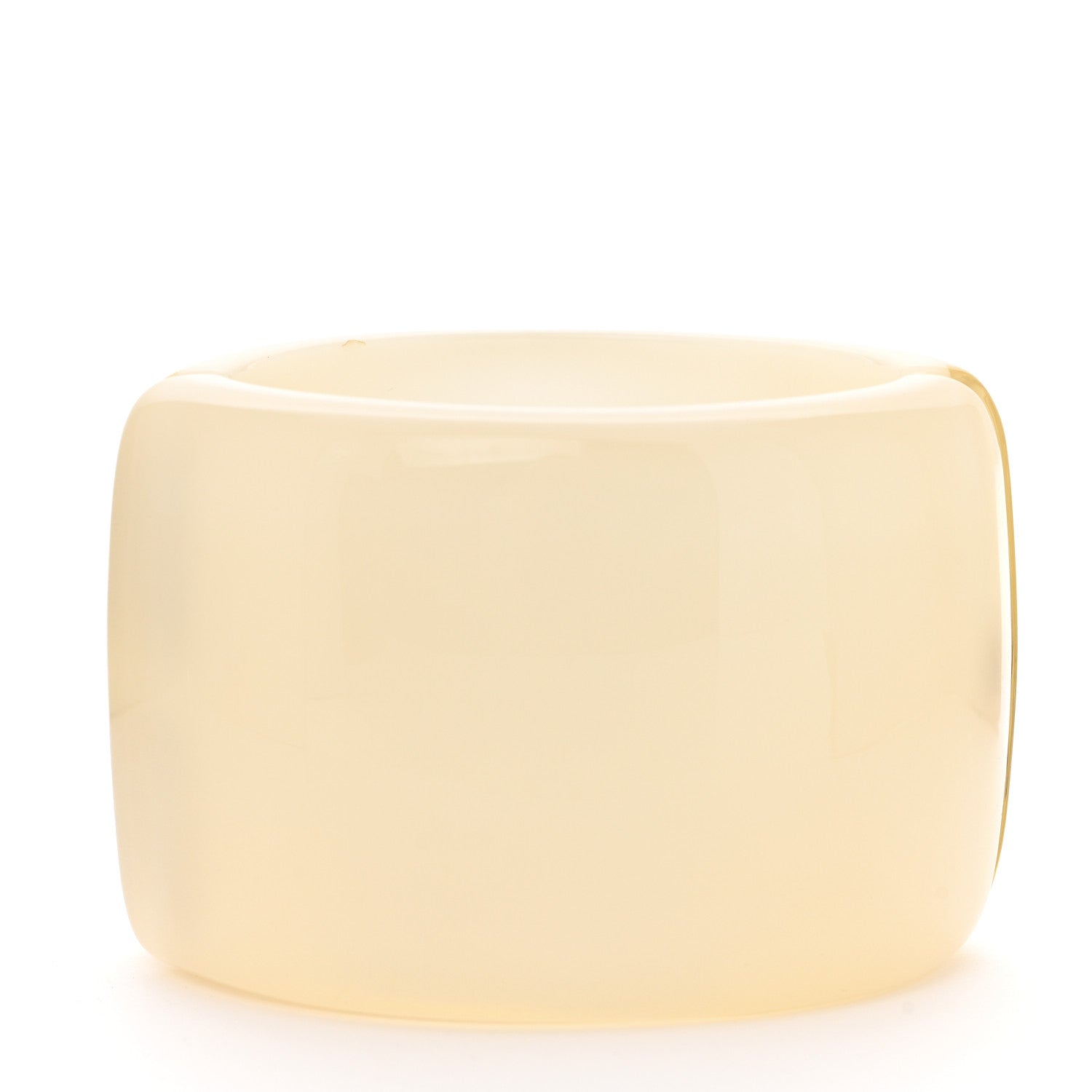 Resin Crystal CC Cuff White