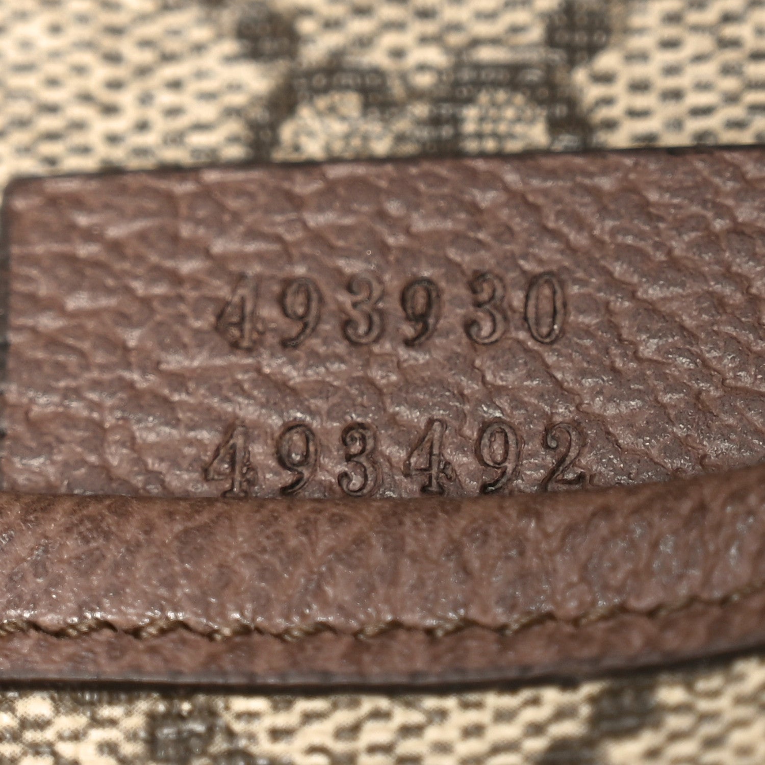 Gucci GG Supreme Monogram Neo Vintage Web Belt Bag Brown