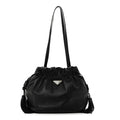 Prada Nappa Drawstring Tote Black