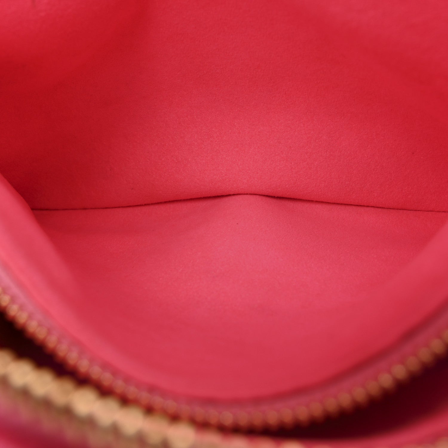 Louis Vuitton Calfskin Embossed Monogram Coussin BB Rose Fluo