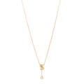 18K Yellow Gold Diamond Eternal No 5 Necklace