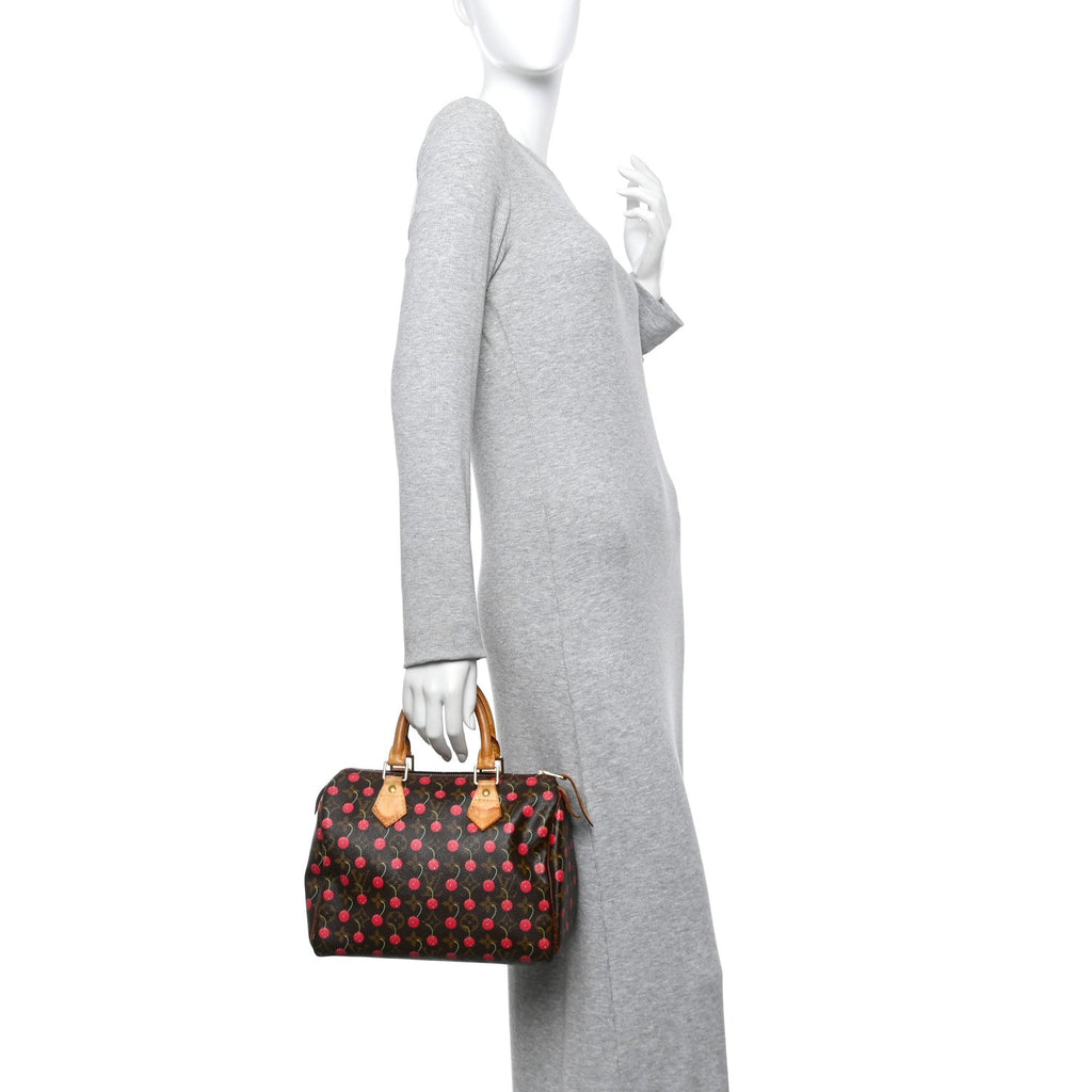 Louis Vuitton Monogram Cerises Speedy 25